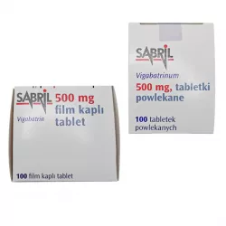 Сабрил (Вигабатрин) таблетки 500мг №100 (100 таблеток)
