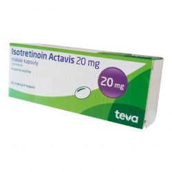 Изотретиноин Actavis (аналог Акненормин, Aknenormin) капс. 20мг 30шт в Владикавказе и области фото