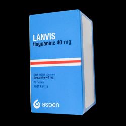 Ланвис (Тиогуанин) таблетки 40мг 25шт в Владикавказе и области фото