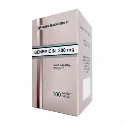 Рифампицин Benemicin (аналоги Рифамакс, Микобутин, Фарбутин) капс. 300мг №100
