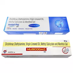 Фламидез гель (мазь) аналог Мускодак / Аусмед плюс :: Muscodac GM / Ausmed plus 30г