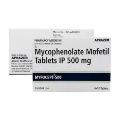 Микофенолата мофетил (Myfocept-500) таб. 500мг №60
