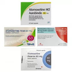 Атомоксетин 60 мг Европа :: Аналог Когниттера :: Aurobindo/ Amarox / Glenmark / Teva капс. №28