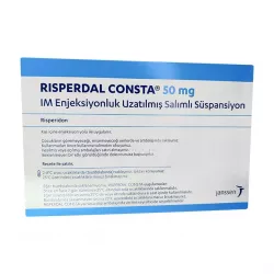 Рисполепт Конста 50мг (название в Турции Риспердал Конста :: Risperdal Consta 50mg) сусп. для в/м введ. №1