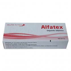 Альфатекс (Эубетал Антибиотико) глазная мазь 3г в Владикавказе и области фото