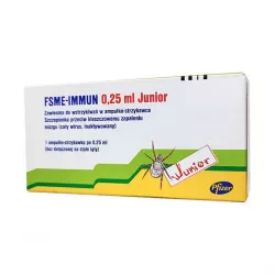ФСМЕ Иммун Джуниор Инжект вакцина (FSME Immun Junior Inject) шприц 0,25мл (без иглы) №1