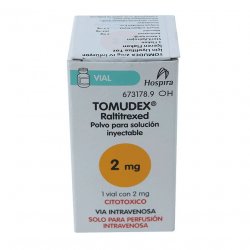 Томудекс (Ралтитрексид) лиофилизат д/пригот р-ра д/инф 2мг фл. 1шт в Владикавказе и области фото