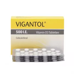 Вигантолеттен (Vigantol, Vigantoletten) 500МЕ 100шт